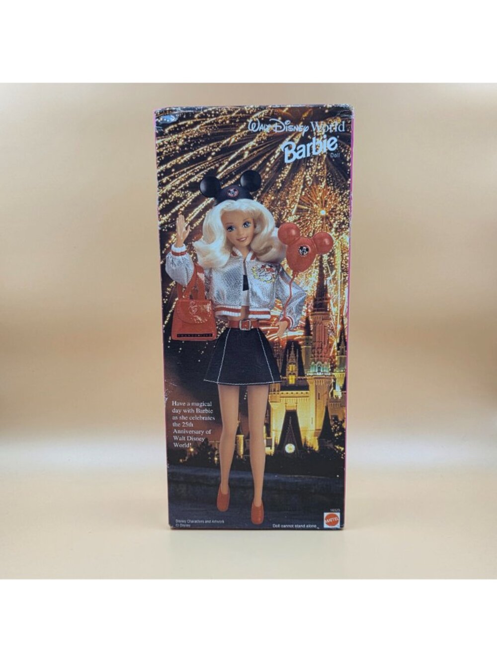 Walt Disney World 25th Anniversary Barbie Special Edition Mattel Doll 1996 - Picture 3 of 16